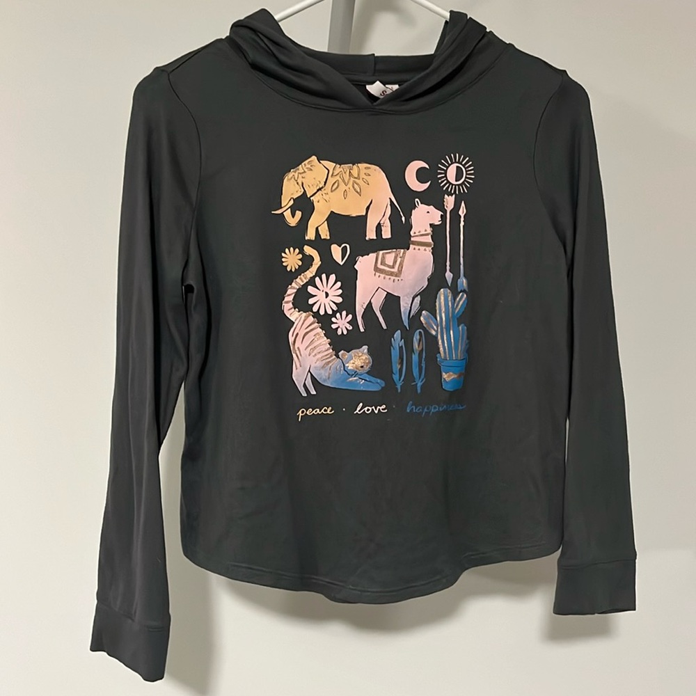 Girls L Hoodie - lightweight and soft